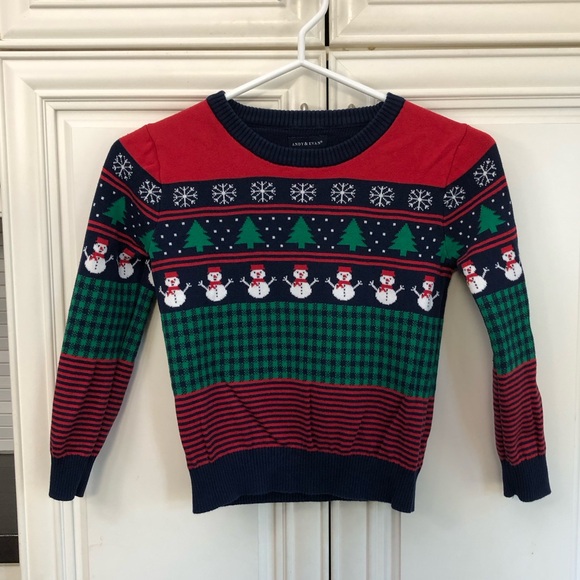 Andy & Evan kids Christmas sweater - Picture 1 of 9